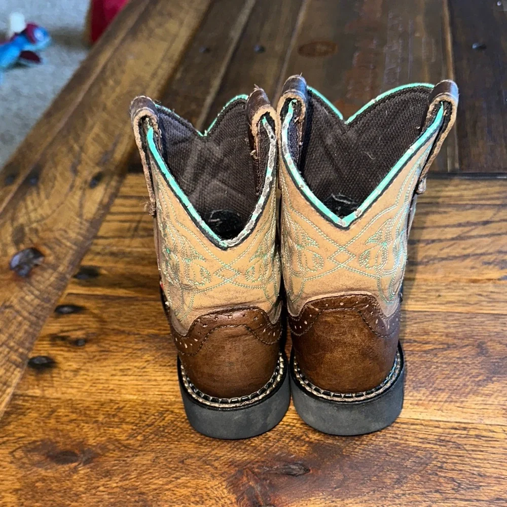 Justin Leather Kids Boots.